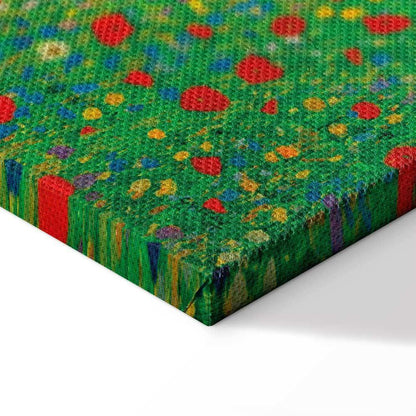 Leinwandbild - Gustav Klimt – Poppy Field
