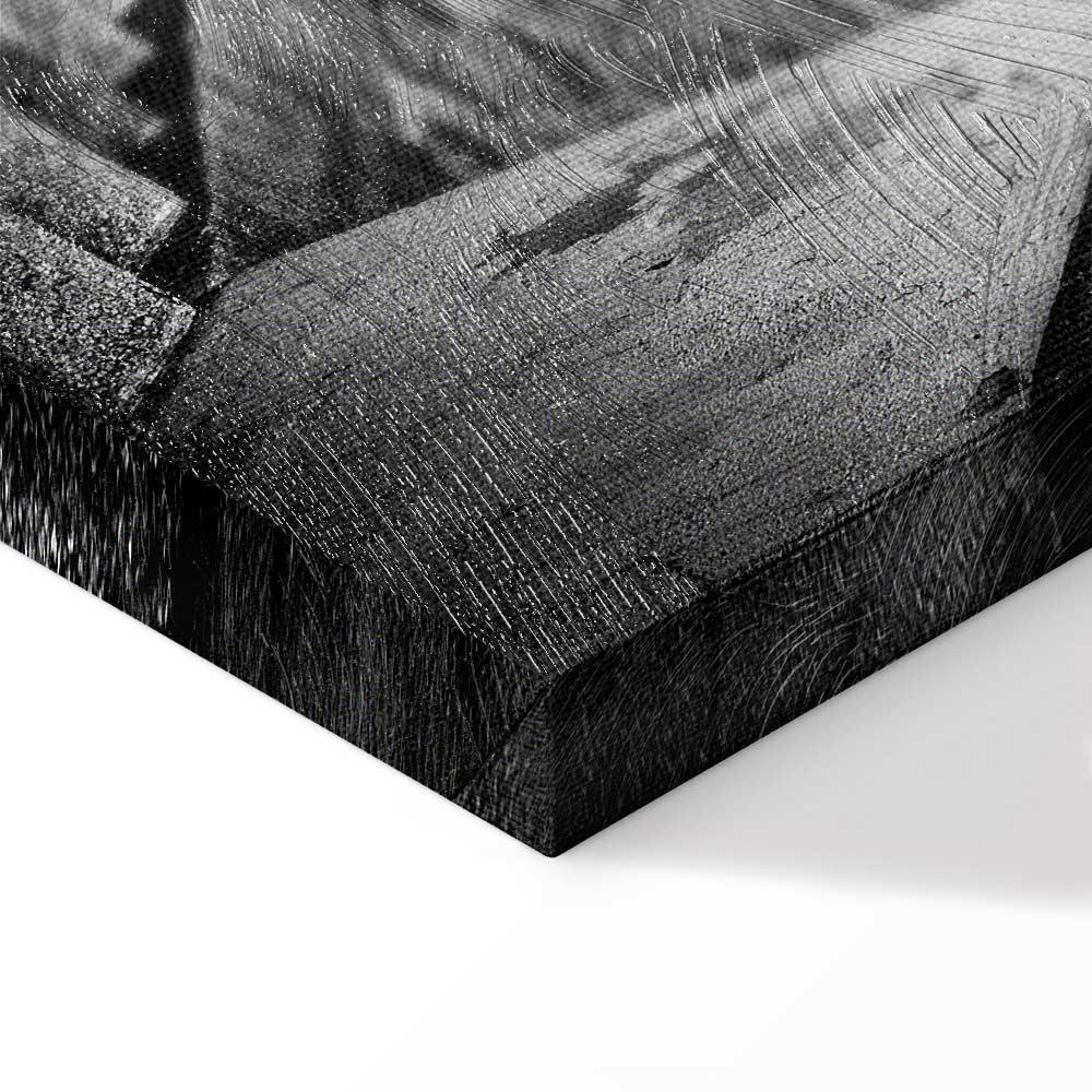 Leinwandbild - Parisian Suburb (1-częściowy) Vertical