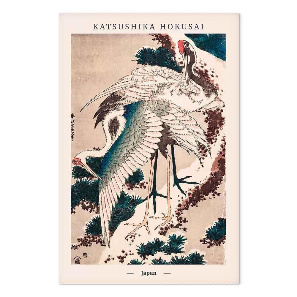 Leinwandbild - Cranes (1 Part) Vertical