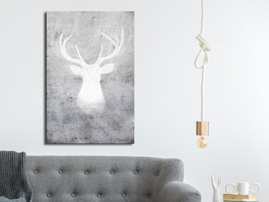 Leinwandbild - Noble Elk (1 Part) Vertical Artgeist