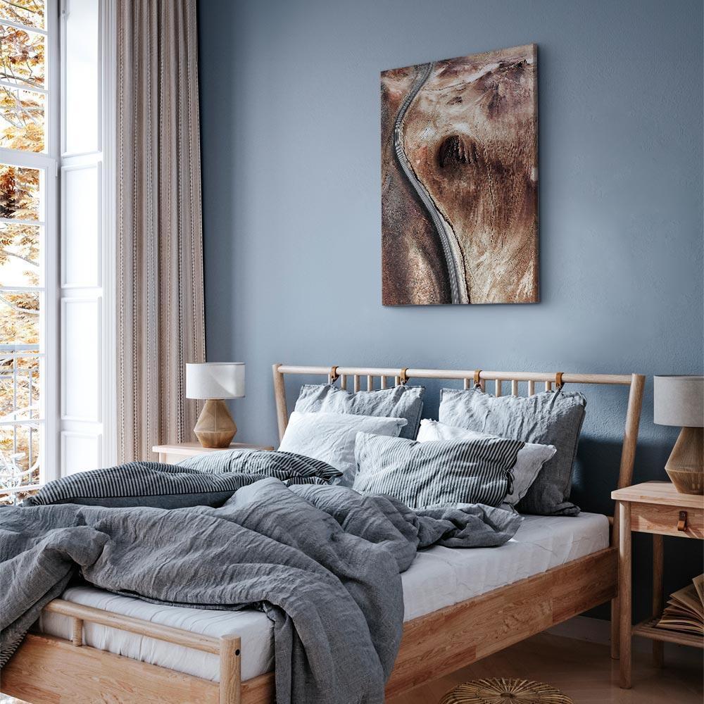 Leinwandbild - Mountain Serpentine (1 Part) Vertical