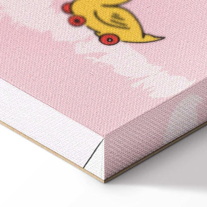 Leinwandbild - Rabbit's Friend (1 Part) Vertical