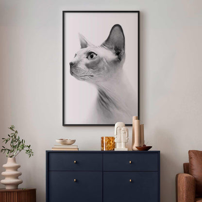 Poster - Hairless Cat Artgeist