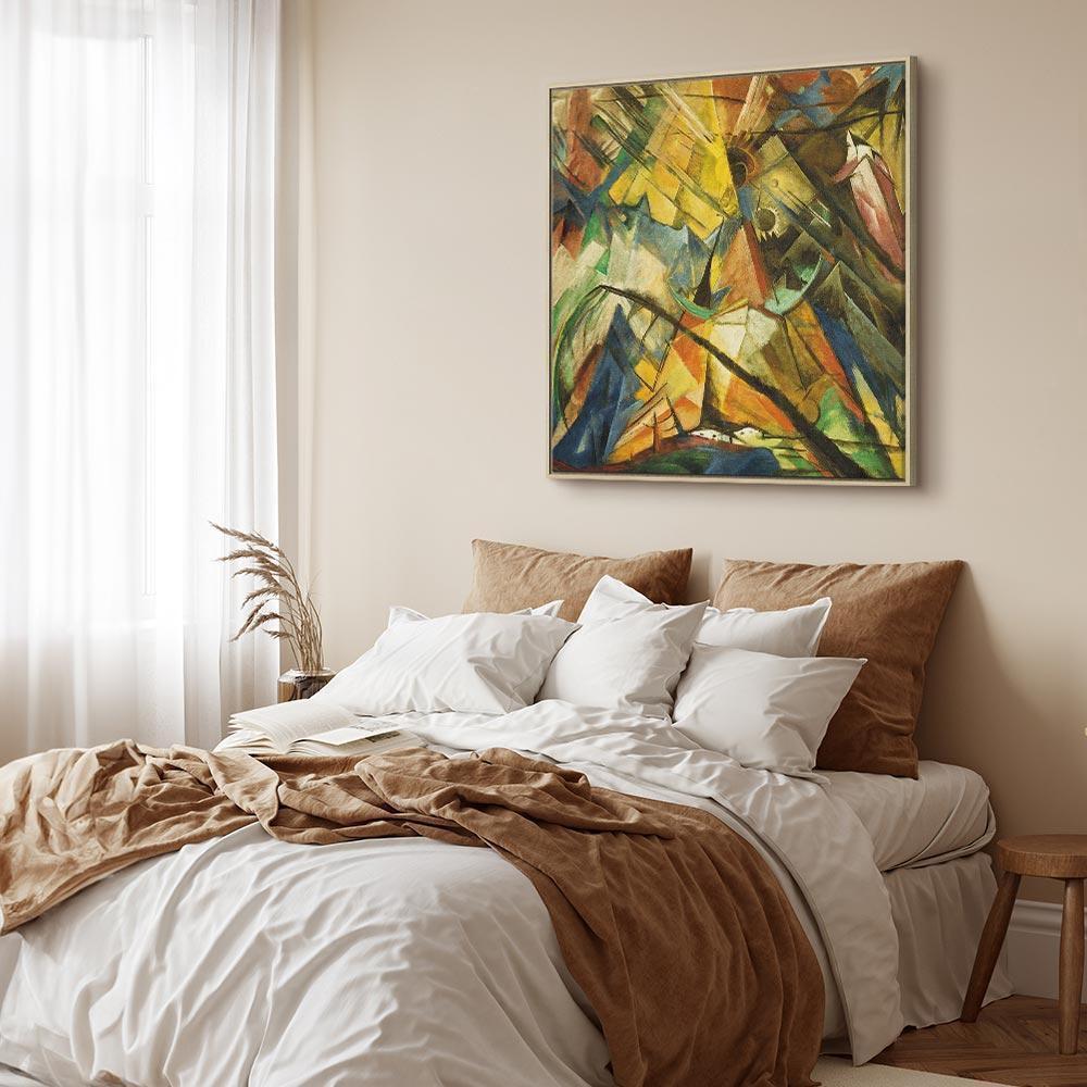 Leinwandbild - Franz Marc – Tirol