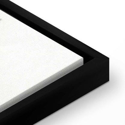 Leinwandbild - Woman With Dog - Illustration