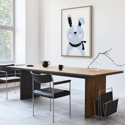 Leinwandbild - Brave Rabbit (1 Part) Vertical