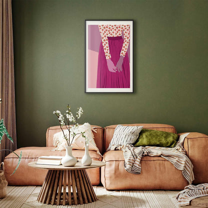 Poster - Strawberry Lady Artgeist