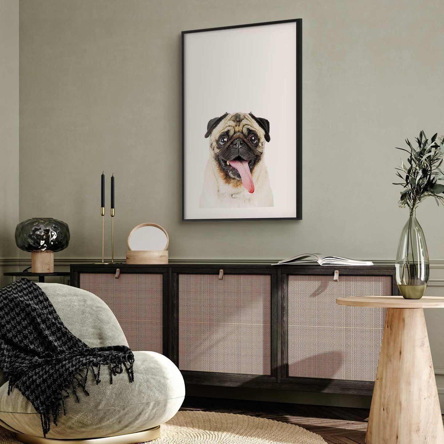 Poster - Pug Artgeist