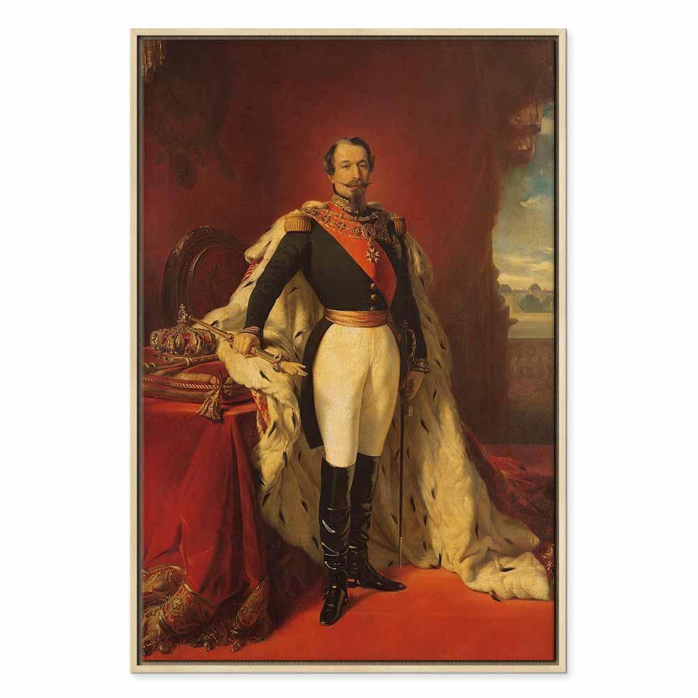 Leinwandbild - Franz Xaver Winterhalter – Portrait of Napoleon III