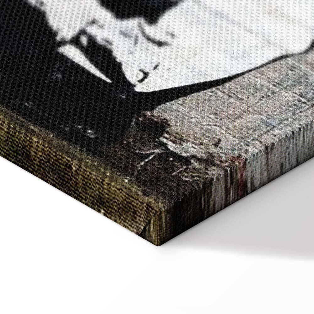 Leinwandbild - Super Mario Mushroom Cop by Banksy