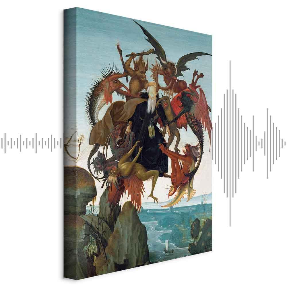 Leinwandbild - Michelangelo – The Torment of Saint Anthony