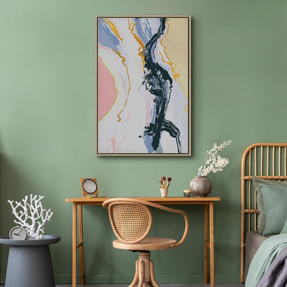 Leinwandbild - Troubling Thoughts (1 Part) Vertical