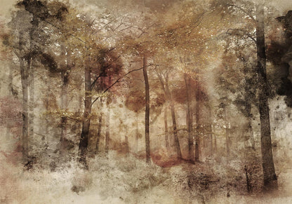 Fototapete - Lost in the woods Artgeist