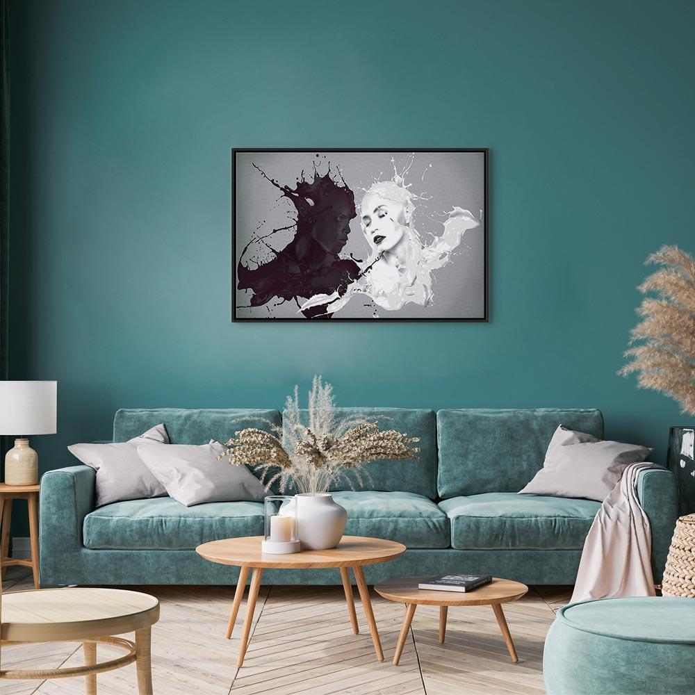 Leinwandbild - Opposite (1 Part) Wide