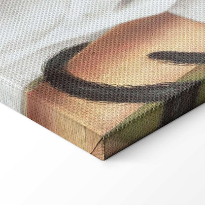 Leinwandbild - Frida Kahlo – Self-Portrait with Monkeys