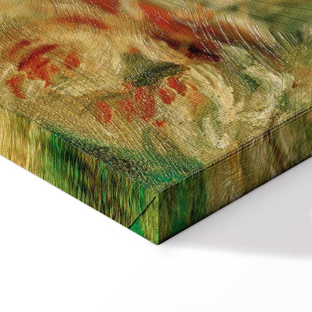 Leinwandbild - Pierre-Auguste Renoir – Les Anémones