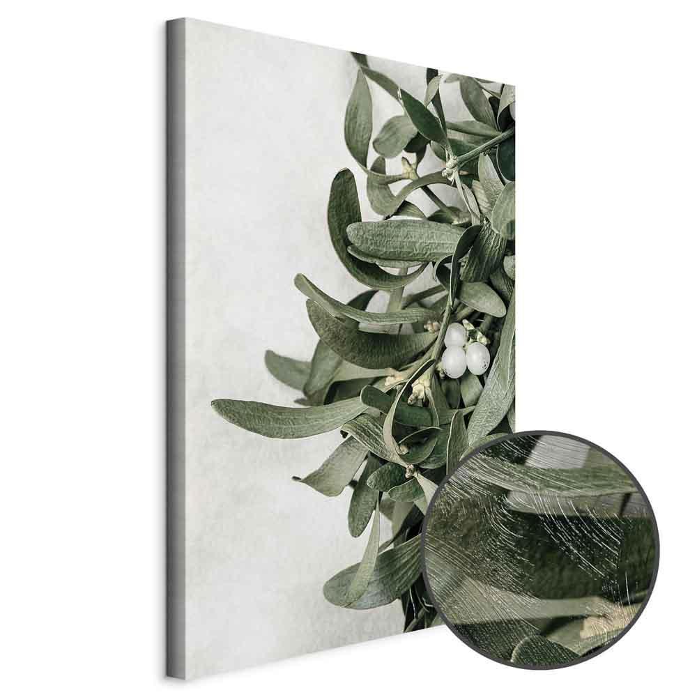 Leinwandbild - Christmas Mistletoe (1 Part) Vertical