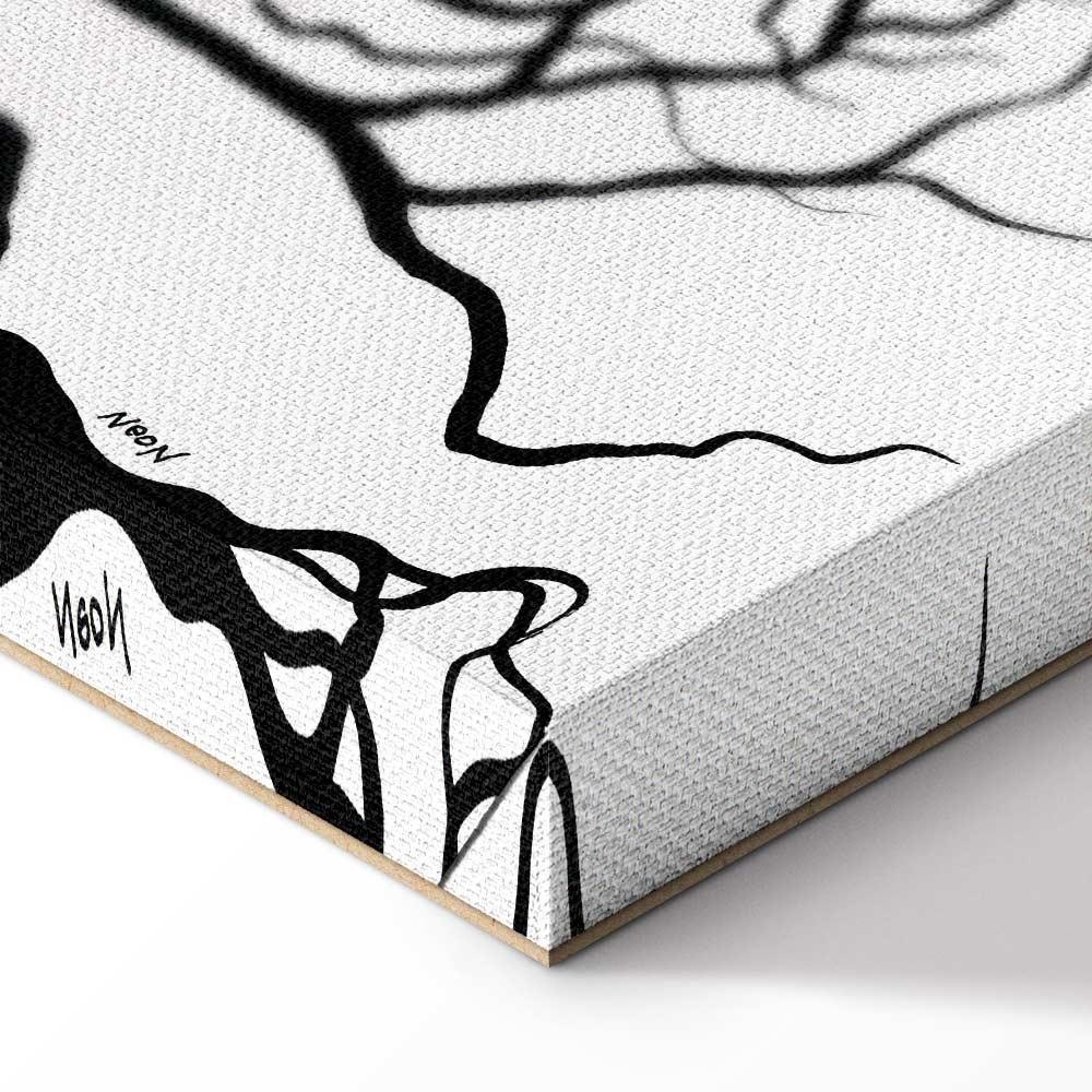 Leinwandbild - The Kiss of the Wind