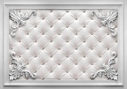 Fototapete - Quilted Leather Artgeist