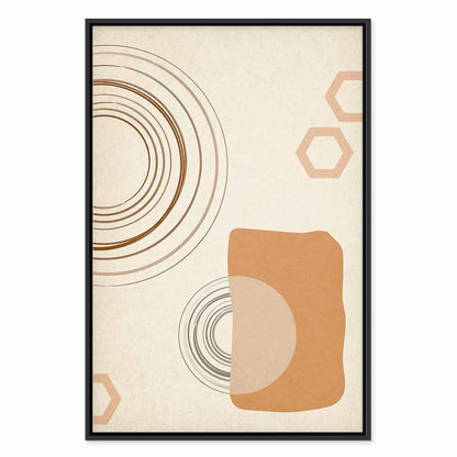 Leinwandbild - Sand Castles (1 Part) Vertical