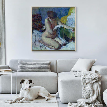 Leinwandbild - Edgar Degas – After the Bath