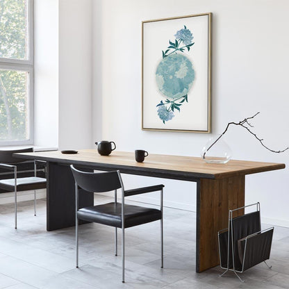 Leinwandbild - Floral Planet (1 Part) Vertical