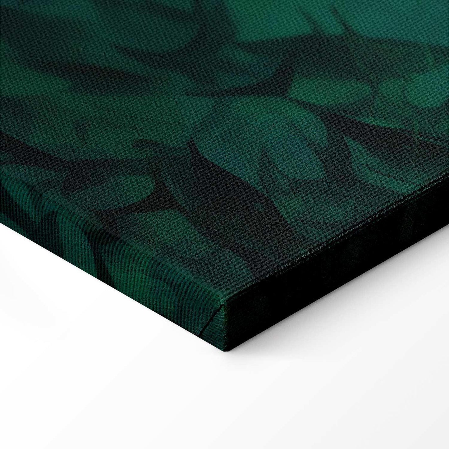 Leinwandbild - A shoal of dark fish