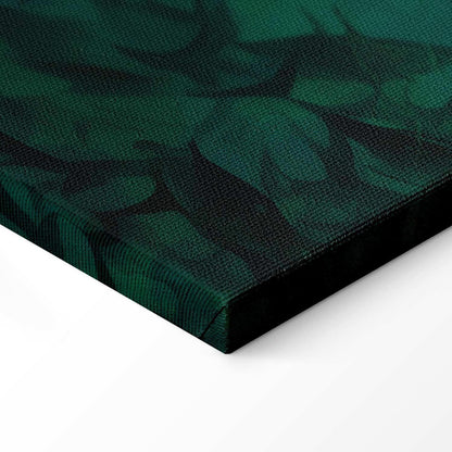 Leinwandbild - A shoal of dark fish