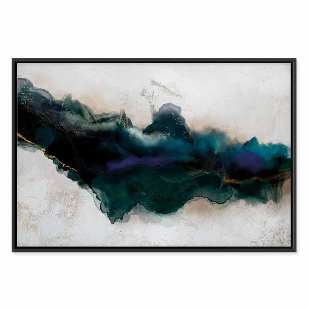 Leinwandbild - Rift of Blue (1 Part) Wide