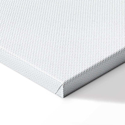 Leinwandbild - Blue Feather (1 Part) Vertical