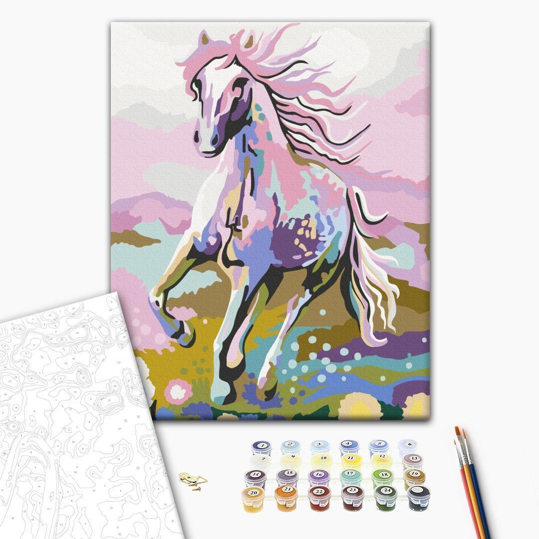 Malen nach Zahlen - Fairytale Horse