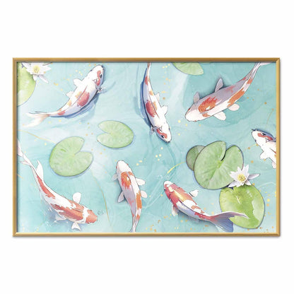 Poster - Pond in Japan