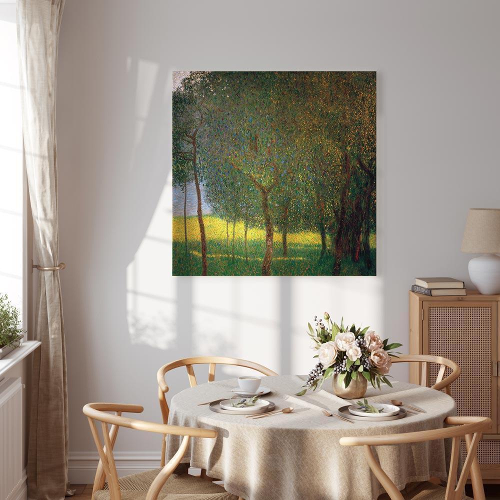 Leinwandbild - Gustav Klimt – Fruit trees on Attersee