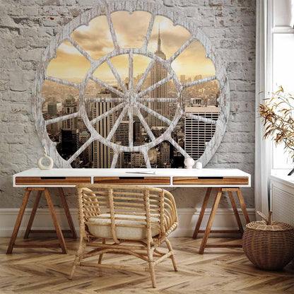 Fototapete - New York: A View through the Window