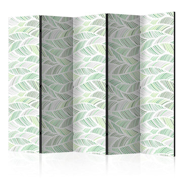 Paravent - Green Waves II Artgeist