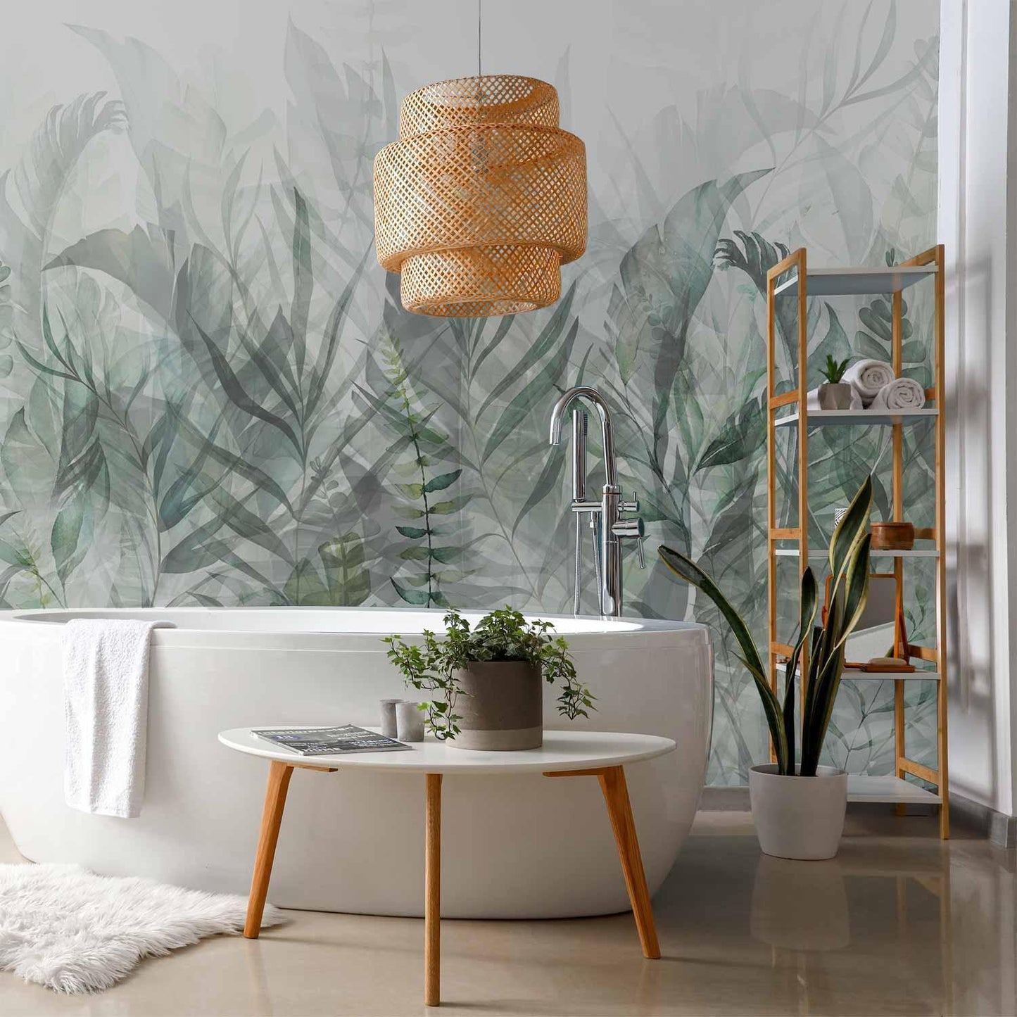 Fototapete - Magic Grove (Green)