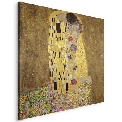Leinwandbild - Gustav Klimt – Kiss