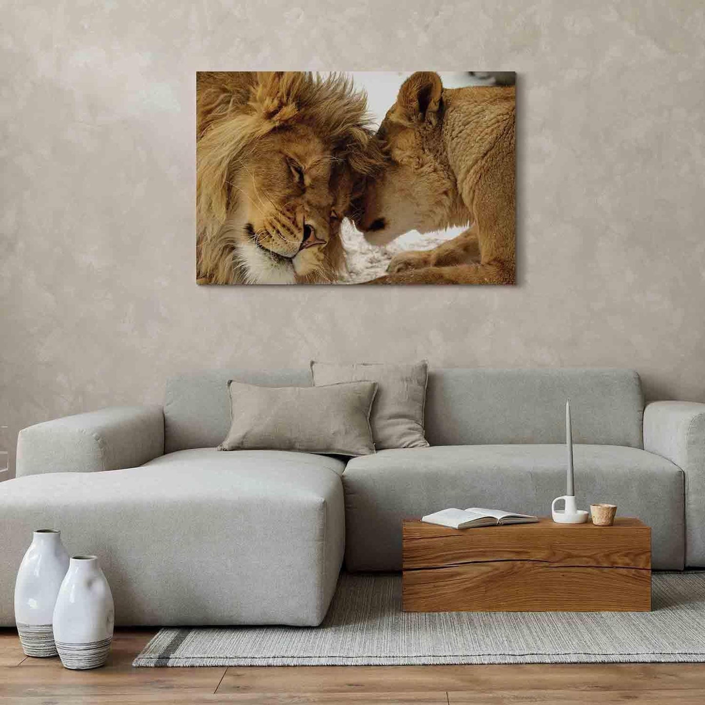 Leinwandbild - Love's Secret Artgeist