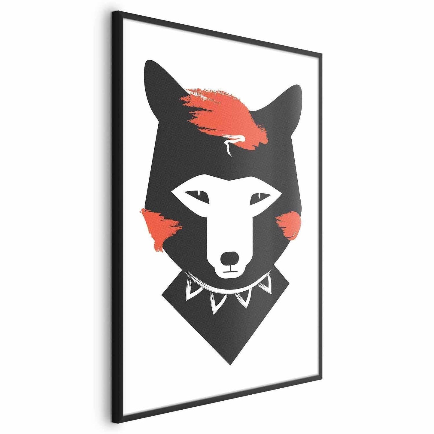 Poster Höflicher Fuchs – Stilvoll & charmant illustriert