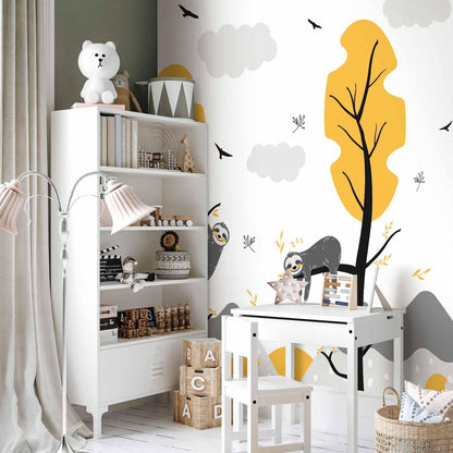 Fototapete - Cute Sloths