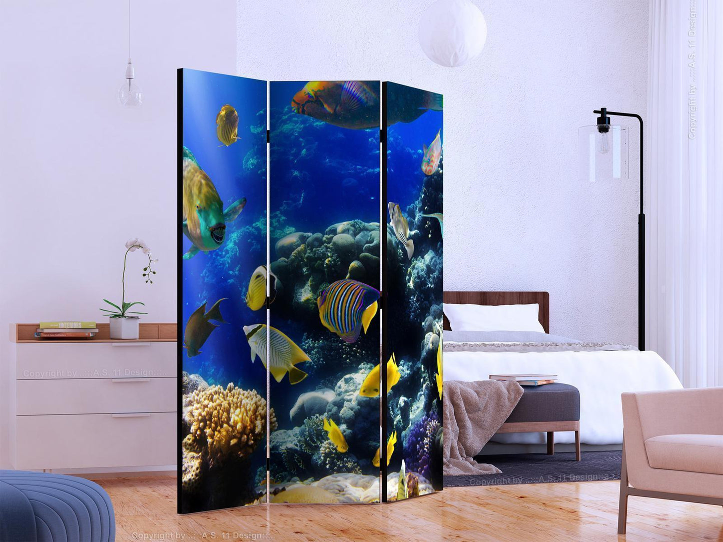 Paravent - Underwater adventure Artgeist