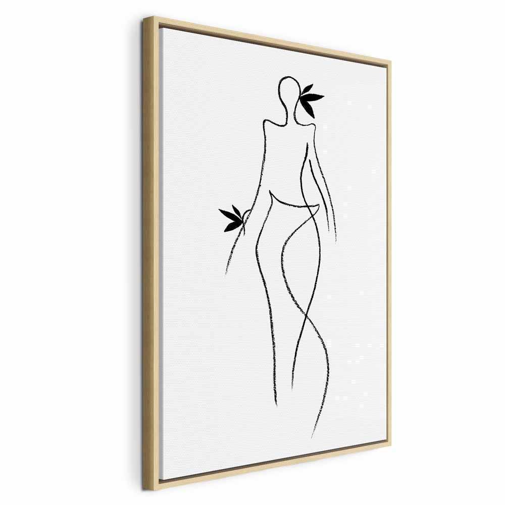 Leinwandbild - Exotic Dance (1 Part) vertical