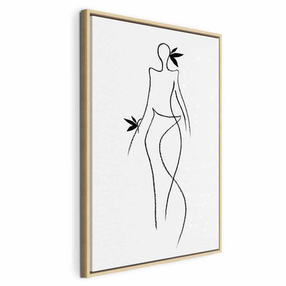 Leinwandbild - Exotic Dance (1 Part) vertical