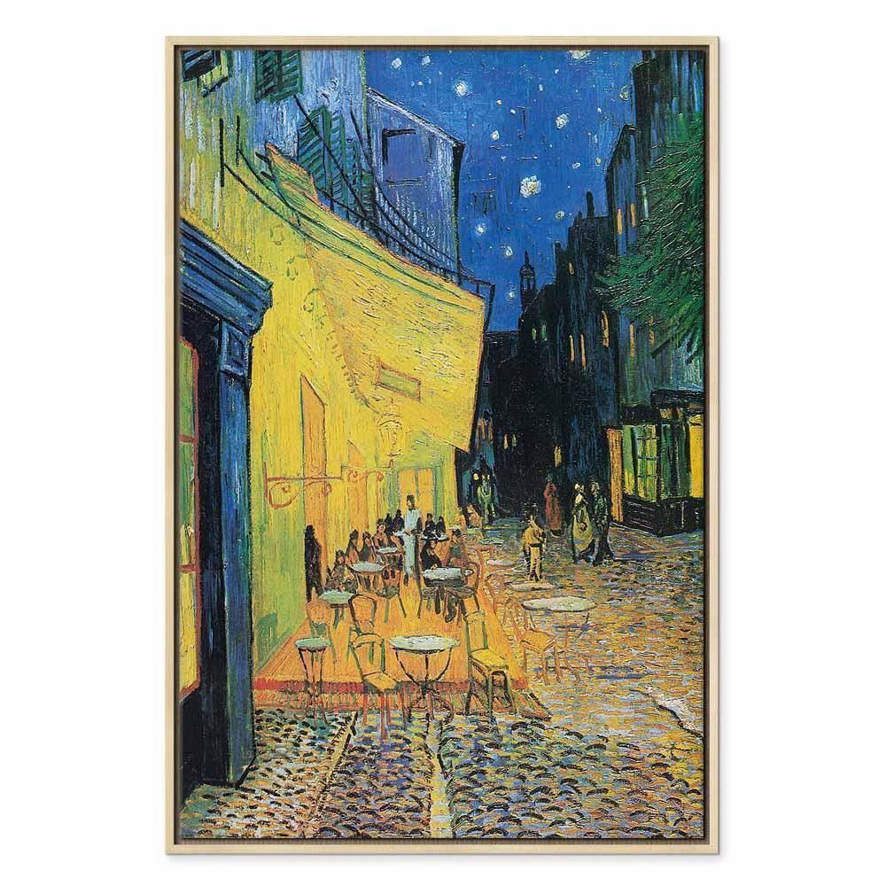 Leinwandbild - Vincent van Gogh – Café Terrace at Night