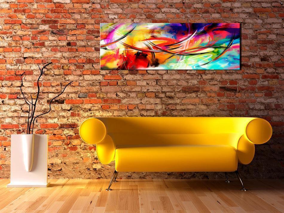 Leinwandbild - Dance of the rainbow