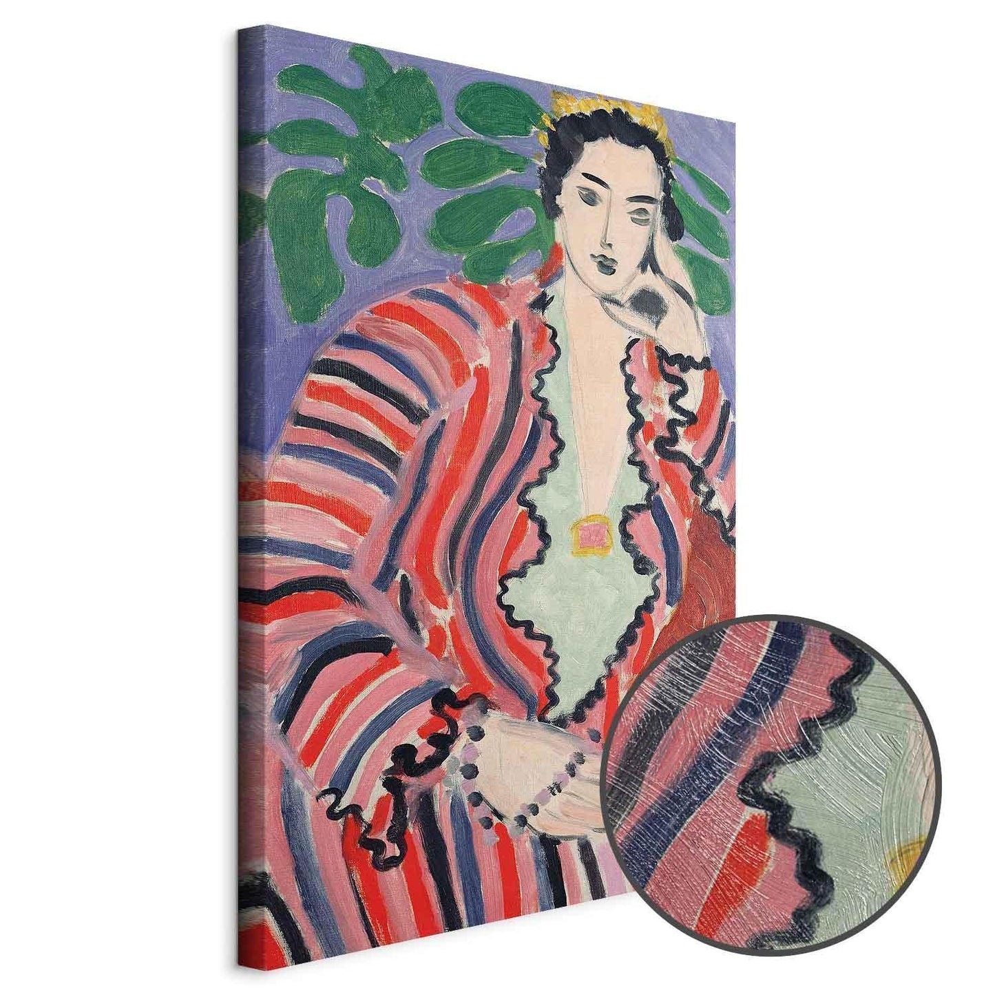 Leinwandbild - Henri Matisse – Elena