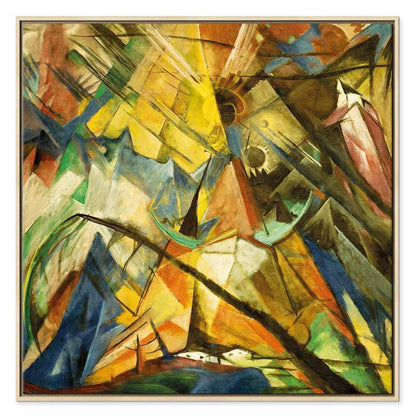 Leinwandbild - Franz Marc – Tirol