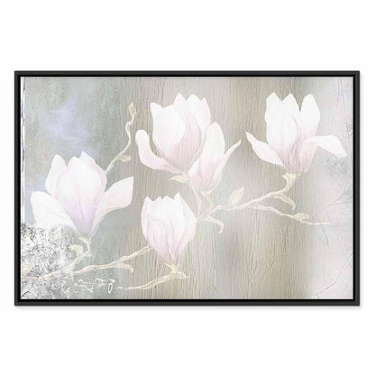 Leinwandbild - White Magnolias (1 Part) Wide