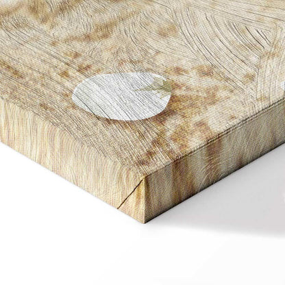 Leinwandbild - Falling Flowers (1 Part) Wide