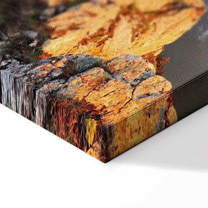 Leinwandbild - Sun Salutation